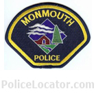 Monmouth Police Department Patch