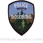 Roseburg Police Department Patch